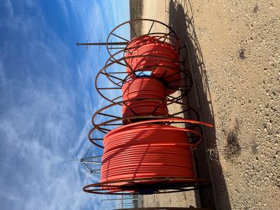 4 Reels of HDPE Conduit 